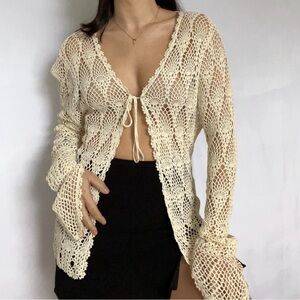 crochet cardigan